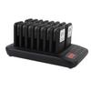 Restaurant Pager System 1 to 16 Vibration Buzzer Flashing Modes 433.92MHz 500m 999s Wireless Calling System Food Buzzer