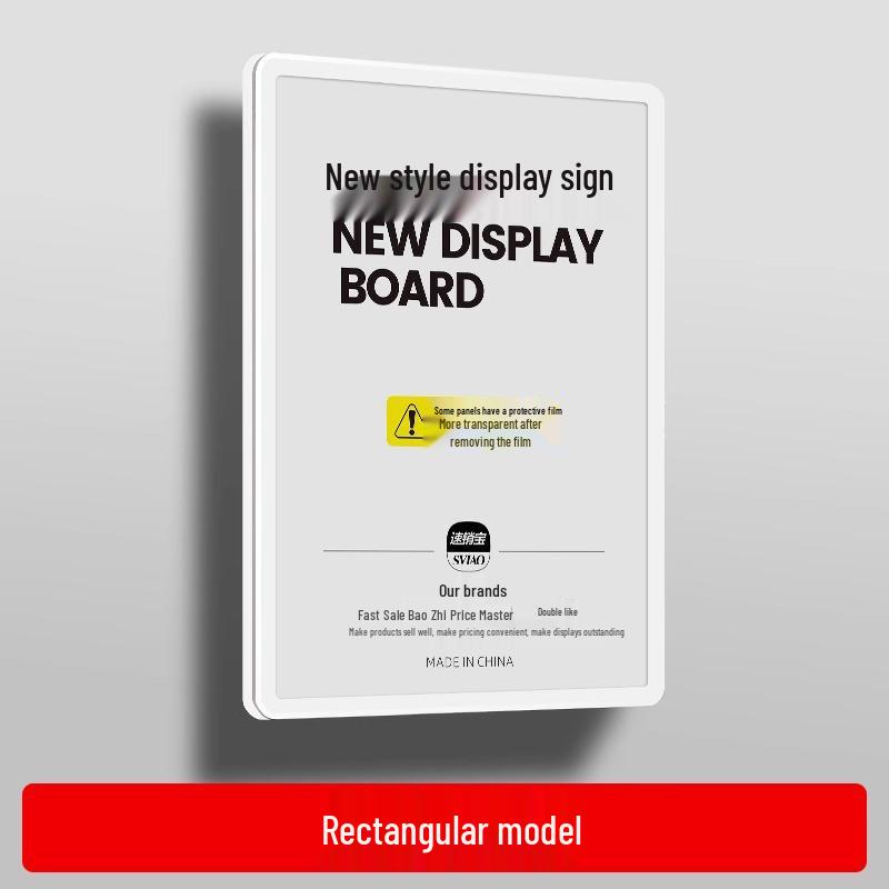 Acrylic Wall-Mount Floating Frame for Photos, Certificates, and Teacher Profiles
