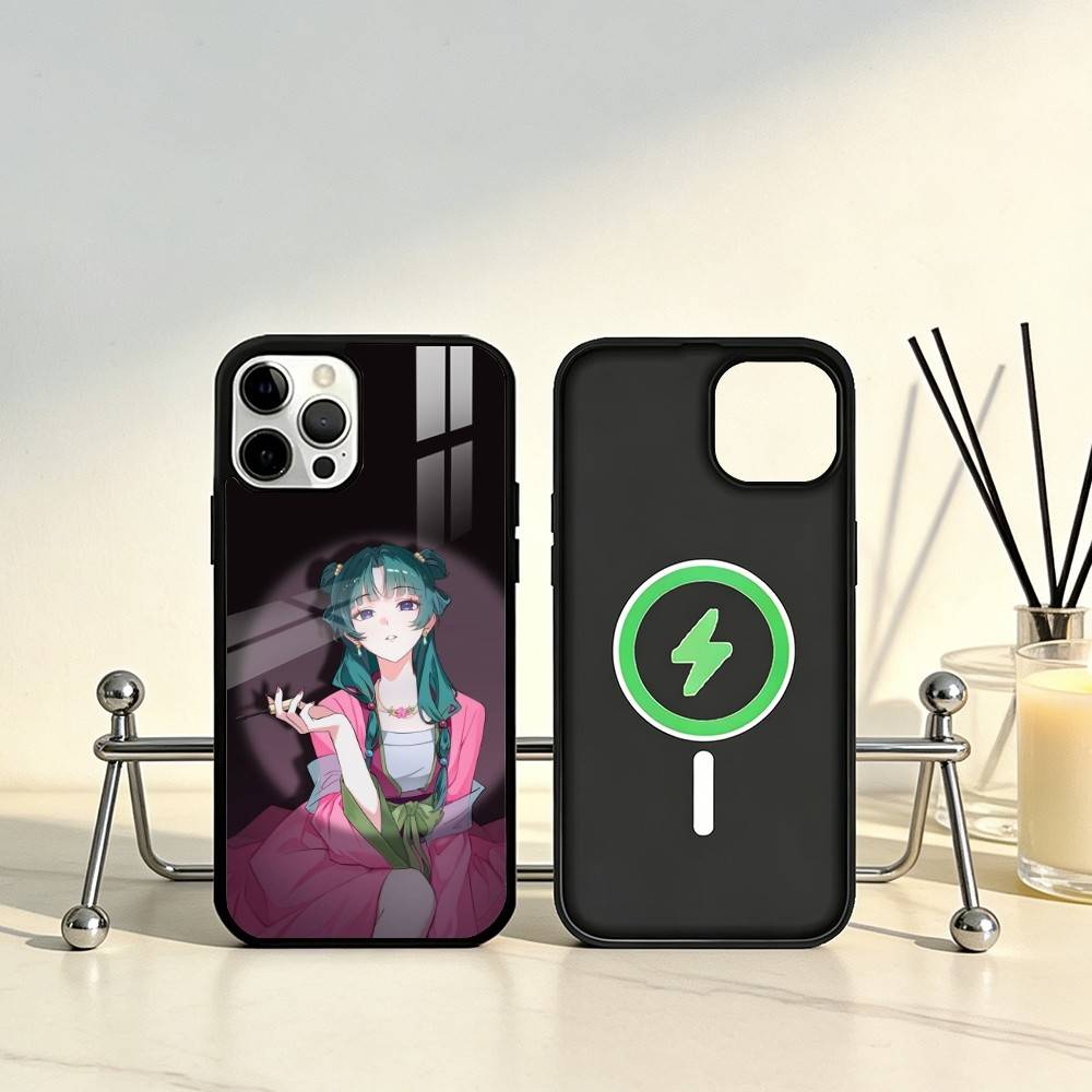 The Apothecary D-Diaries Maomao Phone Case For iPhone17,16,15,14,13,12,11 Plus,Pro Max Magnetic For Magsafe Wireless Charging
