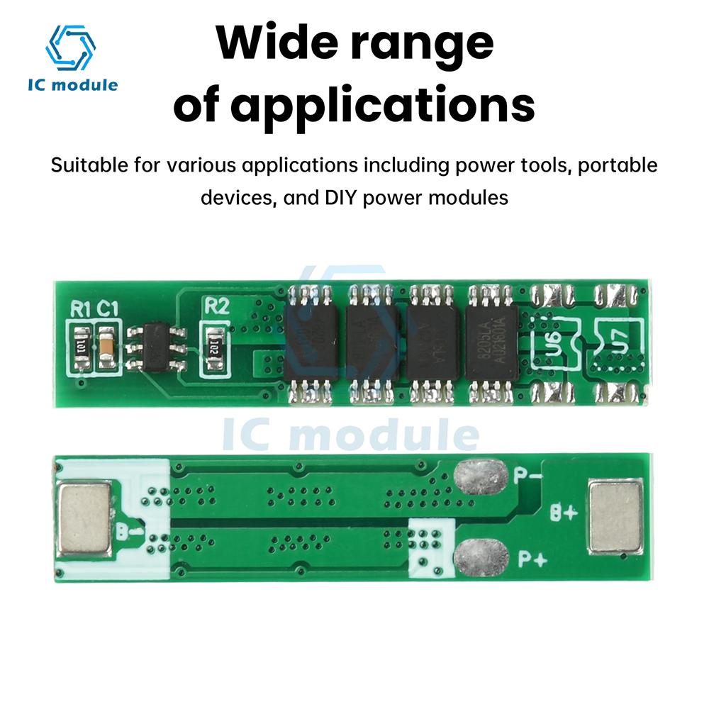 1S 3.7V Lithium Battery Protection Board 3MOS 4MOS 6MOS Compatible with 18650 Polymer Battery Protection Board