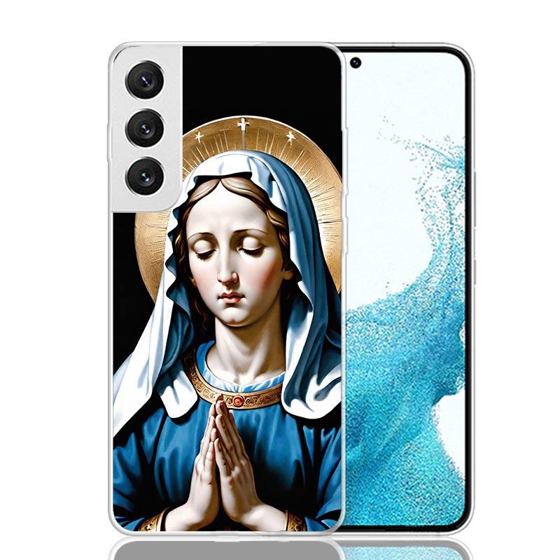 Virgin De Guadalupe Virgen Mary Phone Case For Samsung Galaxy S26 S25 Edge S24 S23 FE S22 Ultra S21 Plus S20 + Fundas Cover Coqu