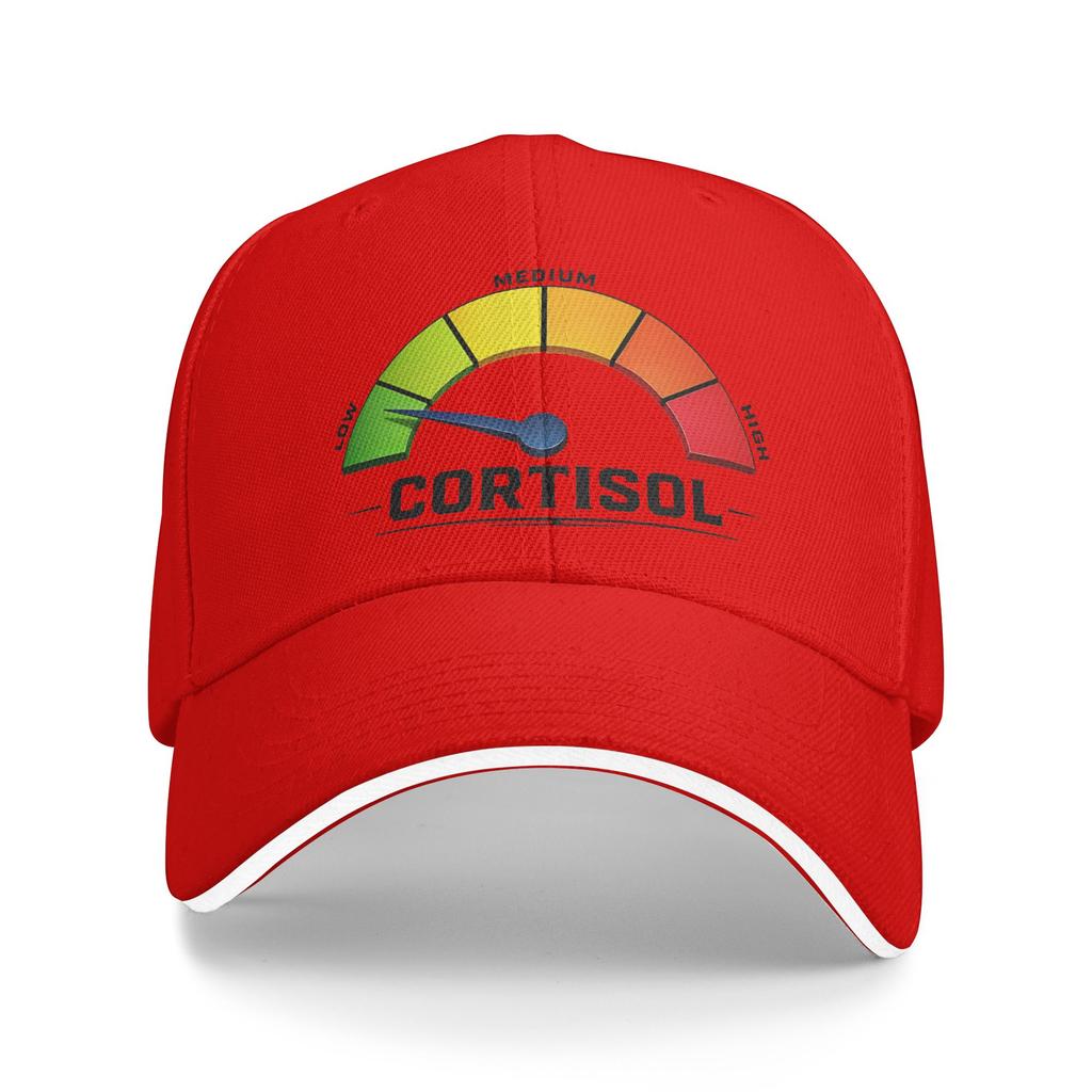 Low Cortisol Levels V Memes Baseball Cap  Fashion Trucker Hat Summer Women Men Running Hippie Snapback Cap