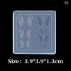 3D Silicone Mold Flower Heart Nail Art Decorations Nails Diy Design Butterfly Bow Nail Mold Stamping Plate Manicure Mold