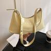 Women Oil Wax Leather Bag 2025 New Texture Commuting Shoulder Bag Simple Letter Crossbody Bags Female Versatile Shopping Handbag