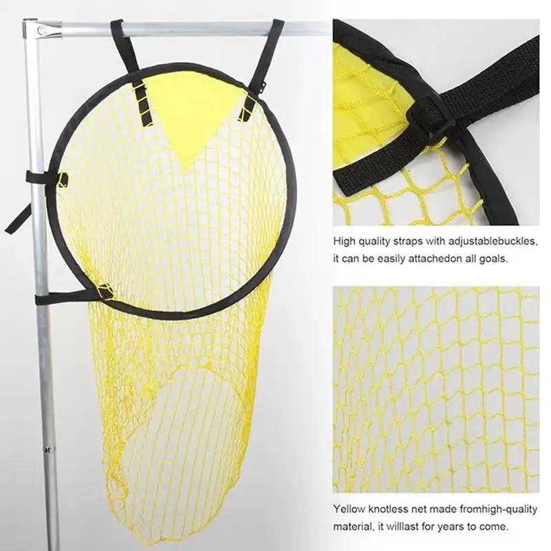 Convenient Footballs Goal Net Foldable Training Net Easy Attach and Surpass Football Goal Props for Football Training Practice