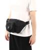 Multifunctional Fanny Pack Oxford Cloth Nylon Multi Pocketed Waist Bag for Camping Hiking Riding Traveling Black