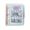 Savings Challenge Binder $ 1000 Money Savings Challenges Book Cash Budget Storage Loose-leaf Notebook Envelope Savings Challenge
