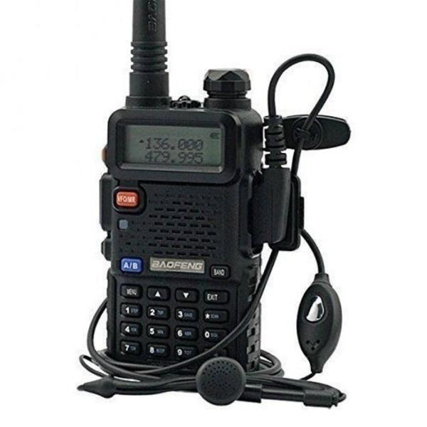 

Новий покращений РК-радіостанція Baofeng UV-5R Ручний слухавка Цифрова двостороння радіостанція Сканер Трансивер Ручний Поліція Пожежна Портативний EU чорний