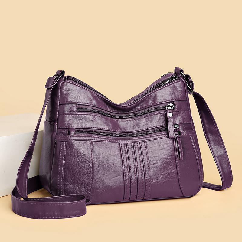 PU Mother Bag Large Capacity Small Square Bag Women's Shoulder Crossbody Bag