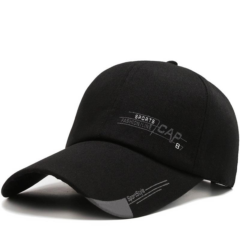 Men's Hat Baseball Cap Fashion Cap Sun Hat, Canvas Fishing Hat, Versatile Sun Hat