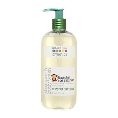 Shampoo & Body Wash, Coconut Pineapple 16 Oz