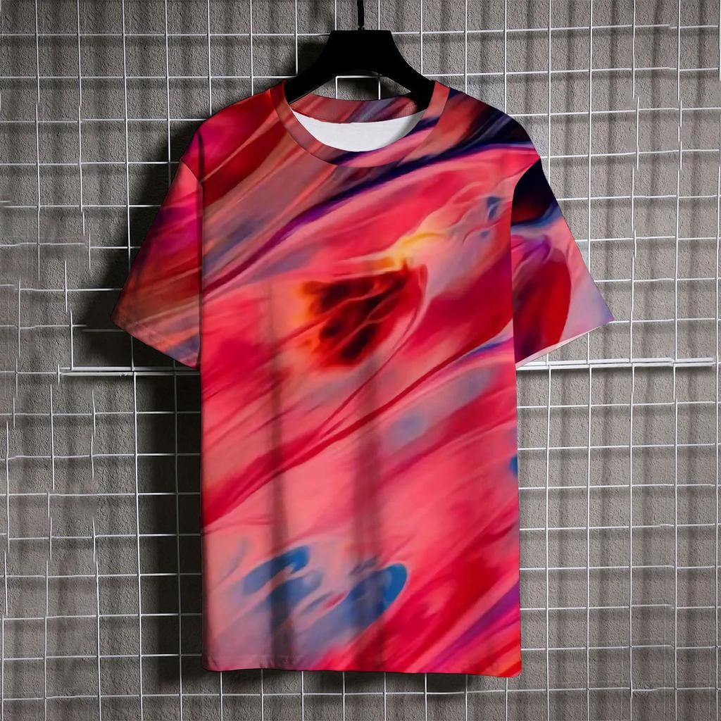 Summer Fashion Dinosaur 3D Print T-Shirts Streetwear Men Casual Oversized O Neck Short Sleeved Plus Size Tees Top Women Clothing