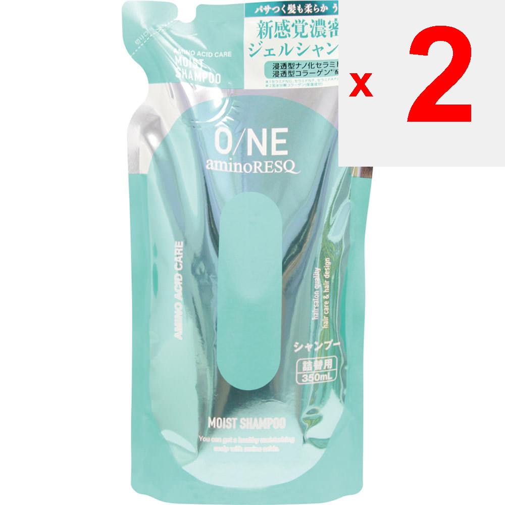 AQUA NOA ONE Amino Rescue Moist Shampoo Nachfüllpackung 350ml Sonstiges (Schlösser, Zungenreiniger usw. prüfen.) Shampoo/Spülung (Prämie) (1) Halten Sie den Ausguss fest!