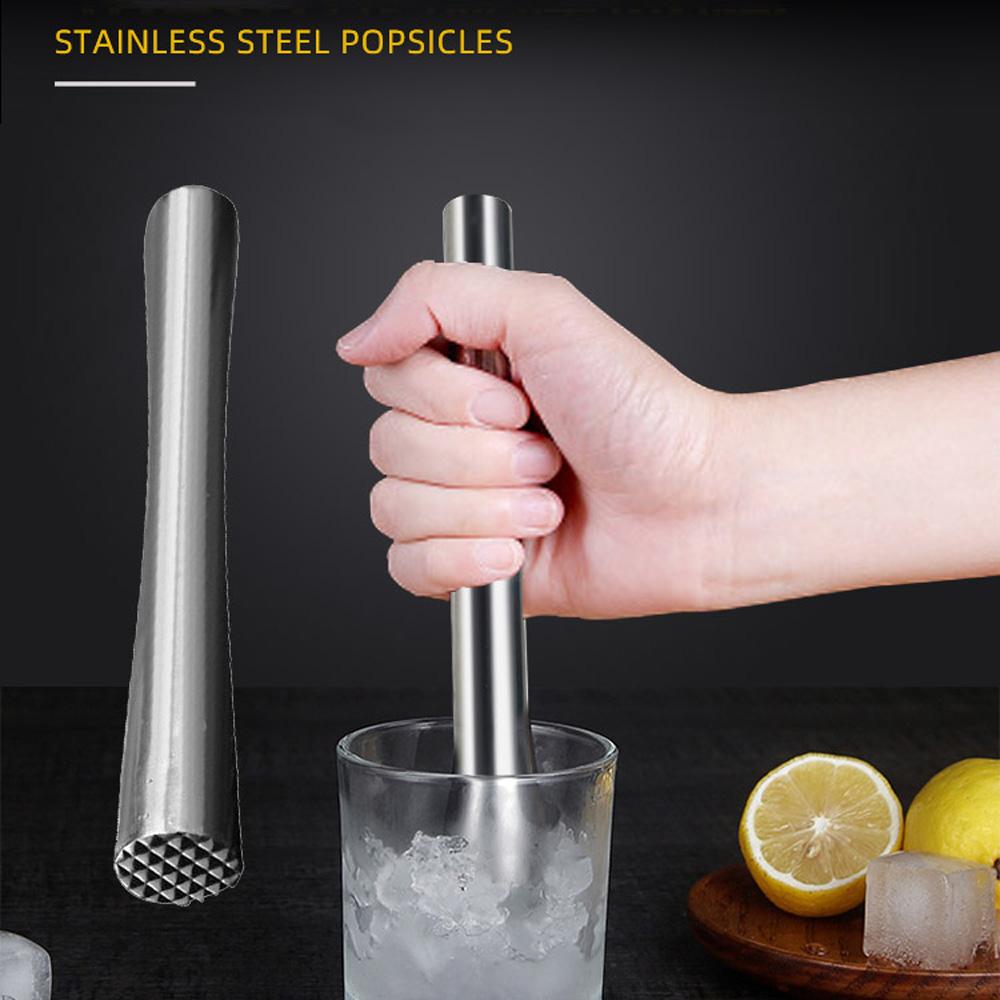 Durable Barware Ice Crusher Crushed Wine Mixing Stick Cocktail Muddler Bar Tool Crushing Hammer