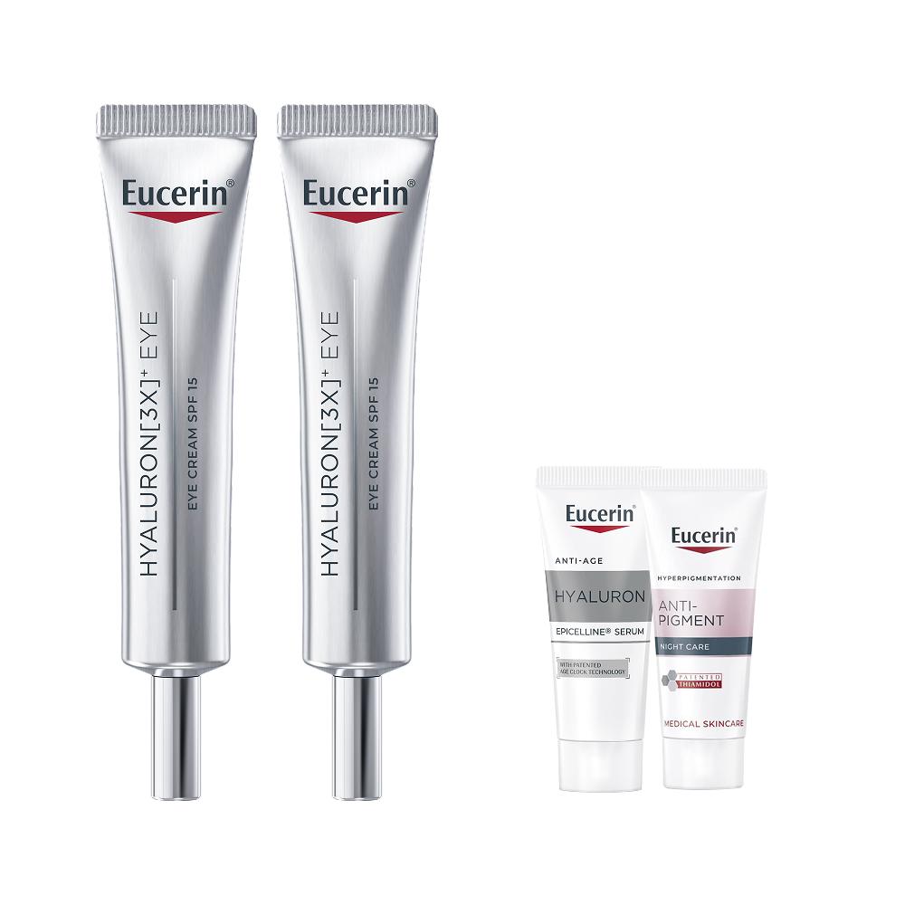 [Eucerin] Крем для век Hyaluron 3X 15 мл Двойная упаковка