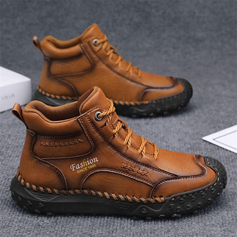 38-48 Herbst /Frühling Handgefertigte Herrenstiefel Schuhe Bequeme Stiefeletten für Herren Freizeitschuhe Mokassins Herren Werkzeugschuhe