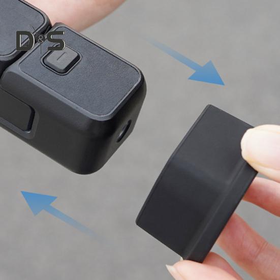 Camera Desktop Stand with Hollow Charging Port Design Wide Compatibility Flexible Silicone Support Base for Osmo Pocket 3