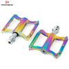 Aluminum Alloy Folding Bike Pedals With Sealed Bearing Anti-Slip Platform Road Cycling Accessories