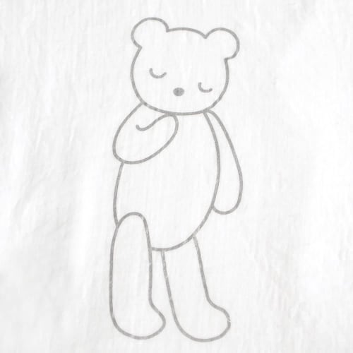 10mois  dimoi  one-touch sheets only goodnight bear approx. 90cm