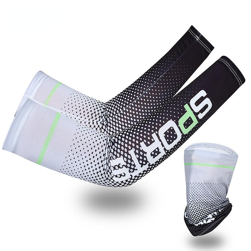 

Cool Arm Sleeve Cover for Male and Female Sun Protection Ice Sleeve Sunscreen Arm Guard for Basketball Jogging Cycle Cycling Bodybuild Practical Use