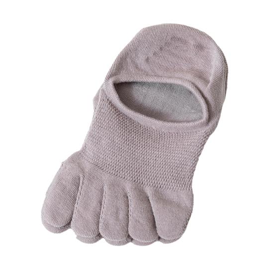 1 par dame lavt kutt tåsokker sklisikre pustende svetteabsorberende grunne munn bomullssokker sommer elastiske ensfargede usynlige sokker