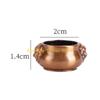 F26C Incense Holder for Stick Incense Burners 7 Holes Cone Incense Holder with Ash Catcher for Meditation Home Office Decor