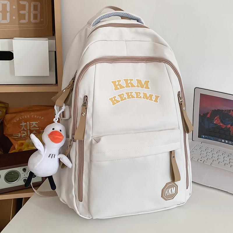 School bag children elementary school students girls junior high school students alphabet backpack college students