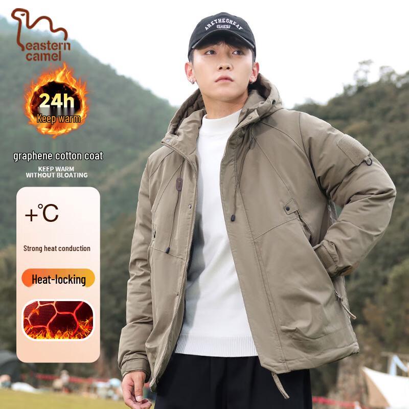 

Eastern Camel Men s Winter Hooded Workwear Jacket 3XL