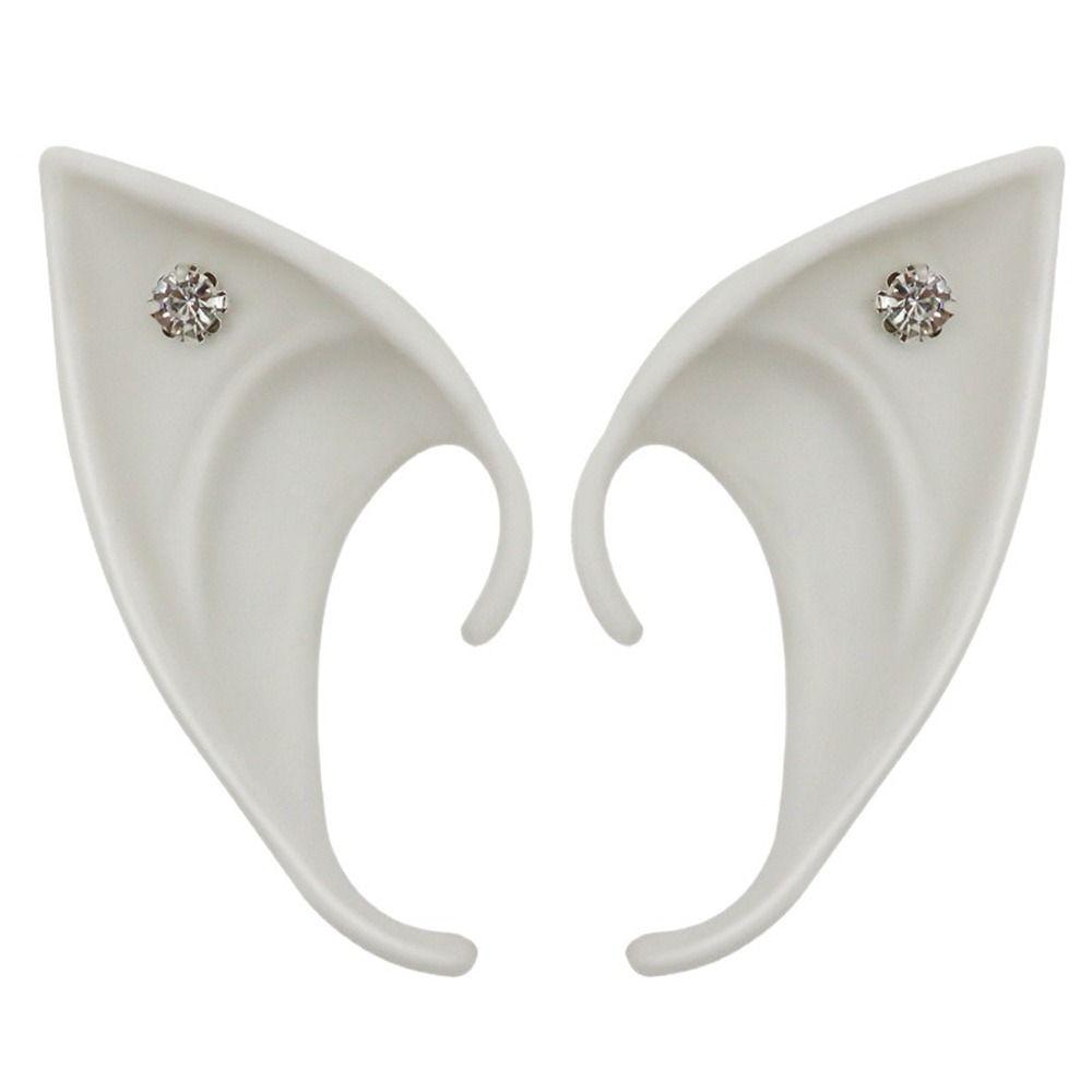 Party Decoration Latex Ears Fairy Cosplay Costume Accessories Angel Elven Elf Ears Photo Props Adult Kids Toys Halloween Supply