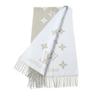 Great LOUIS VUITTON Stall Escalp Reykjavik Gray light blue cashmere M70462 Used