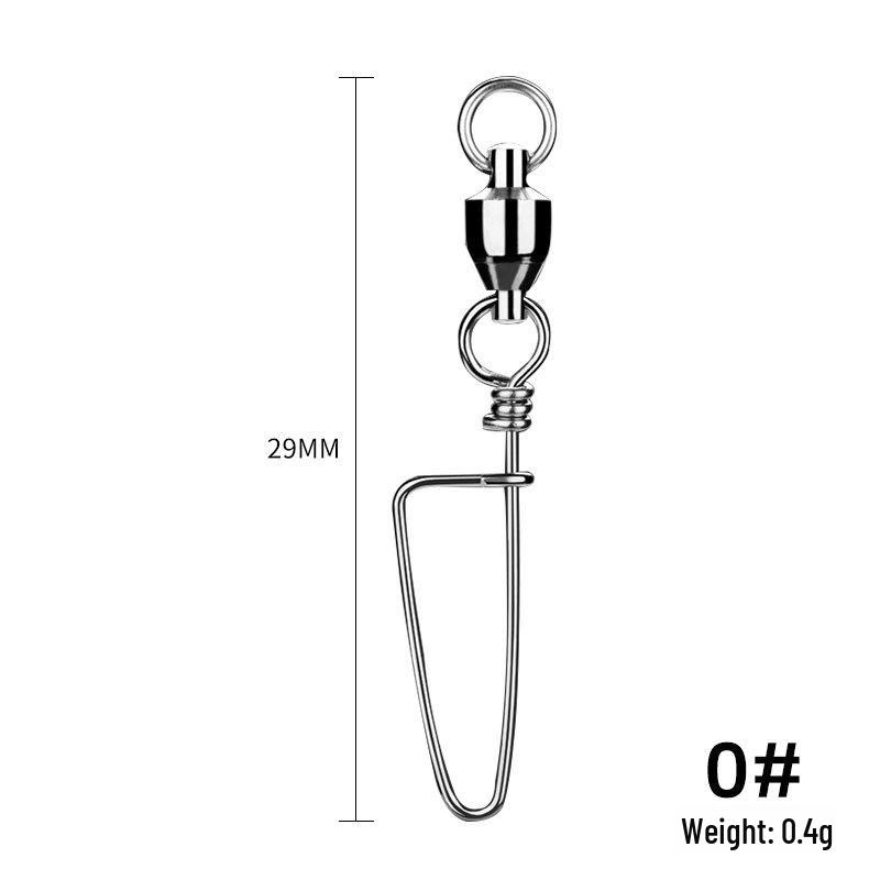 

Быстроразъемный поворотный соединитель типа B из нержавеющей стали для рыболовных снастей