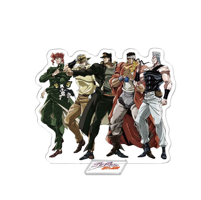 JoJo's Bizarre Adventure Animation Comics Peripheral Toys JOJO Dio Acrylic Stand-Up Sign Anime Action Figure Model Collection