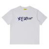 Off White Childrens/Kids Paint Splatter Cotton Short-Sleeved T-Shirt