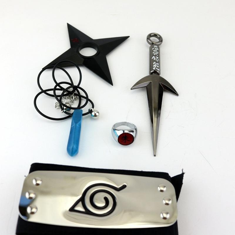 Cosplay Props Cartoon 5-piece Set Naruto Cartoon Peripheral Accessories Full Set