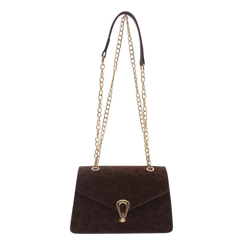Sac décontracté simple pour femme, chaîne, petit sac carré, automne et hiver, nouvelle tendance, mode, niche, sac bandoulière