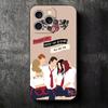 F-Fashion RBD R-Rebelde Soft Phone Case for iPhone 16 16E 17 Air 15 Pro Max 14 Plus 13 Mini 11 12 7 Black Cover Back Shell