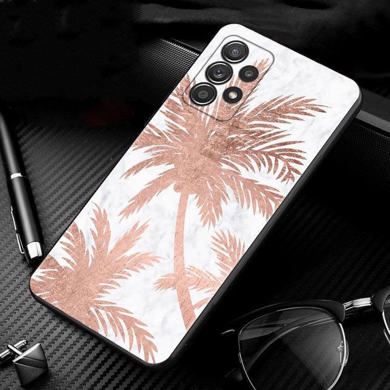 Beautiful Rose Bling Picture Case For Samsung Galaxy A51 A71 A41 A31 A11 A01 A12 A21s A52 A32 A02s A72 A22 A51 5G A02 F42 Shell