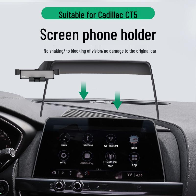 Cadillac CT5 Wireless Charger & Navigation Screen Holder