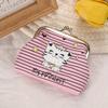 1PCS Fashion PU Leather Coin Purse Lovely Kitten Coin Pouch Woman Change Money Bag Mini Wallet Children's Wallet Souvenir