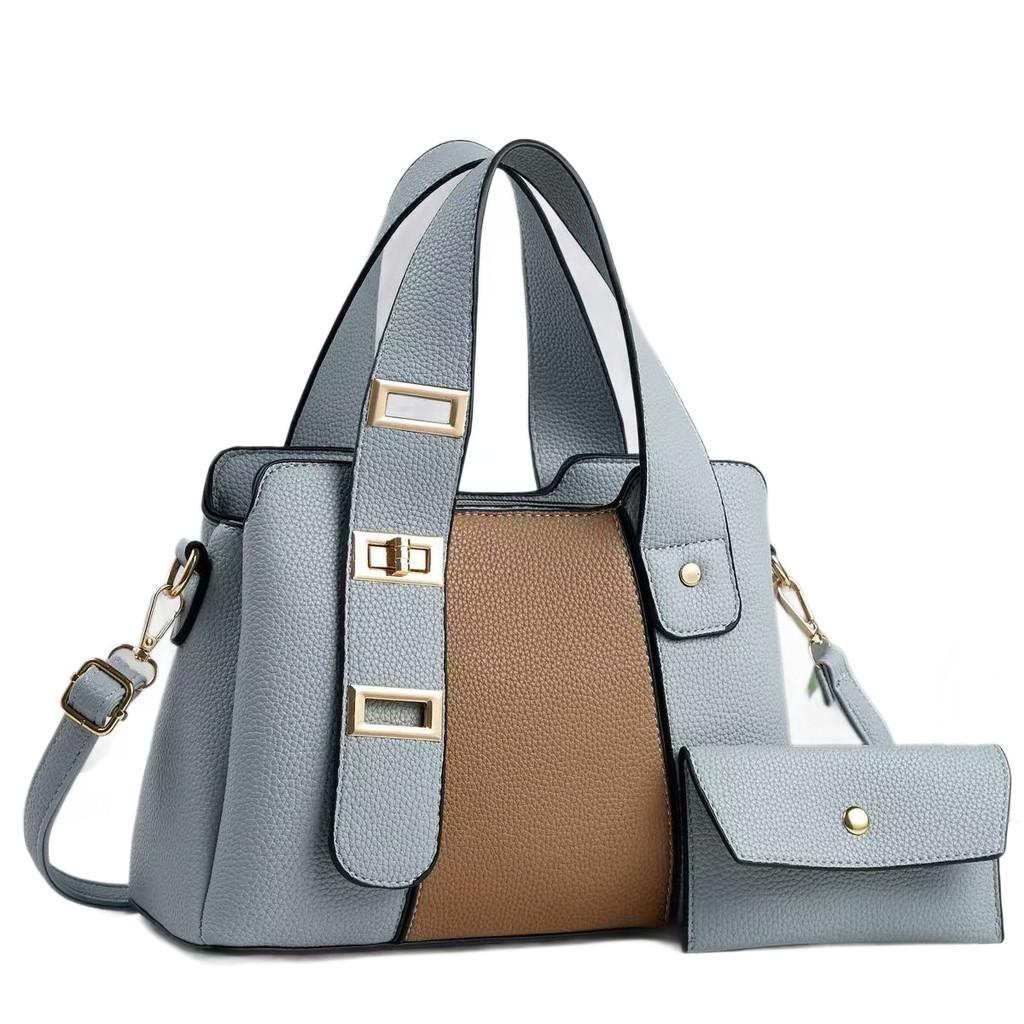 Urban Minimalist Pu Tote Bag With Multicompartment Design For Daily Use