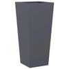 VidaXL Anthracite Planter 35x35x75 Cm Steel, Outdoor Planter, Flower Box, Garden Box, Planter of 851084