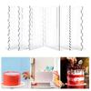 Transparente Kuchen Creme Schaber Kuchen Machen Schaber Rechteckige Acryl Kuchen Backen Werkzeug Kuchen Dekorieren Werkzeuge Küche Werkzeuge