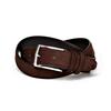 [KIETH] Keith Men's Business Belt, Genuine Leather Nubuck, Dark Brown, Made in Japan, KE21228-39