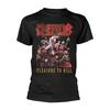 Kreator 'Pleasure To Kill' T shirt NEW