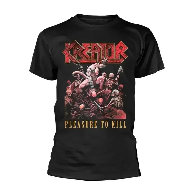 Kreator 'Pleasure To Kill' T shirt NEW