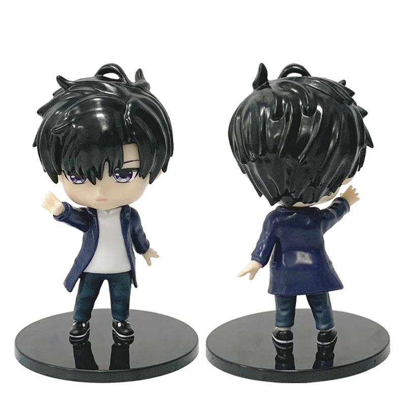 10CM Anime solo leveling Figure Sung Jin Woo Animated Edition ESPRESTO Excite Motions-1 Battle Scene OB11 Model Toy Doll PVC