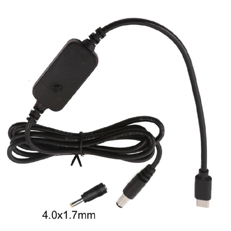 Type C Cable with Adjustable Voltage for Camera, Router, Laptop, and More