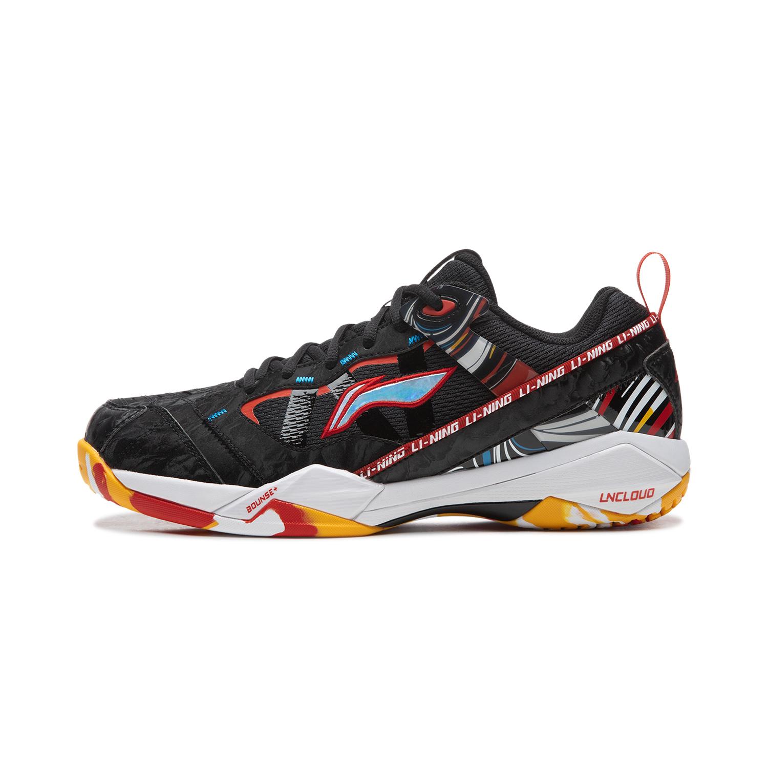 Li Ning Badminton Collection Abrasion Resistant Rebound Low top Badminton Shoes Unisex AYZW007-2 42