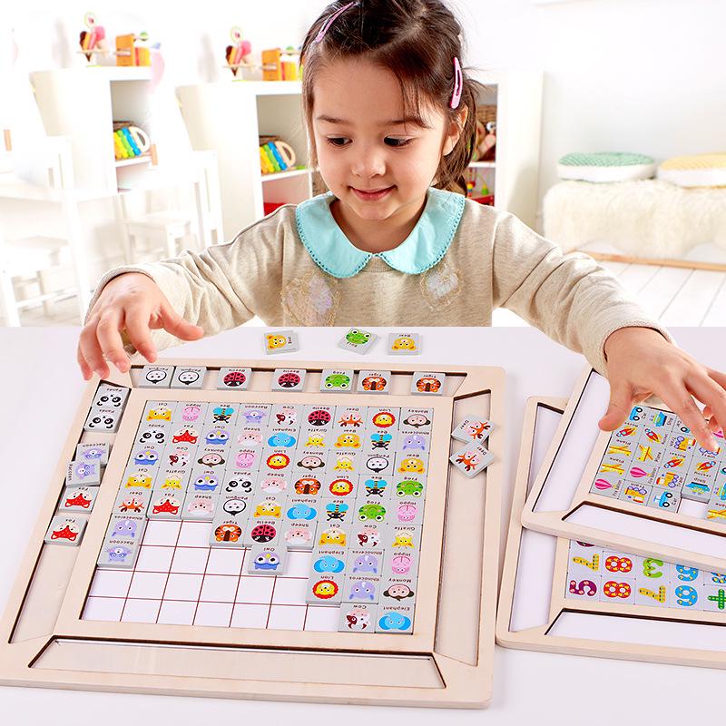 

Wooden Connect-the-Dots Logic Training Puzzle for Kids
