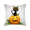 New Halloween Pillowcase Halloween Pillowcase Pumpkin Home Cushion Office Lumbar Backrest